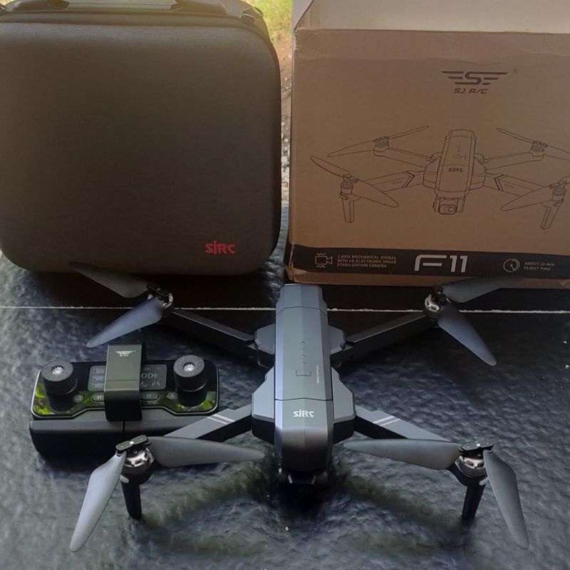 Drone SJRC F11 4K PRO 1.5km bekas normal