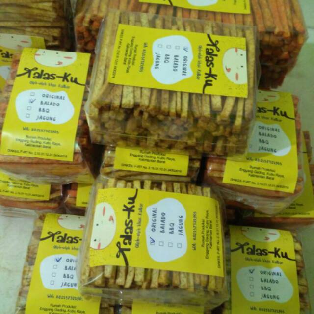 

Talas qu/Keripik sanjay/kue kanji