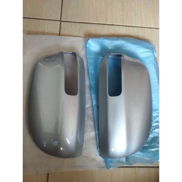 Cover Spion Rush Terios Luxio 2015 - 2018 SET SILVER ORI