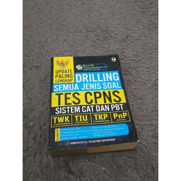 PRELOVED BUKU TES CPNS