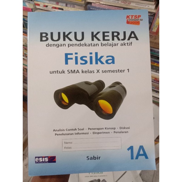 Buku Kerja Fisika 1A SMA.
