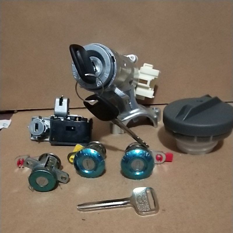 KUNCI KONTAK SWITCH KIJANG 7K KAPSUL SET KUNCI PINTU KUNCI LACI KUNCI BAGASI KIJANG KAPSUL DOOR KEY