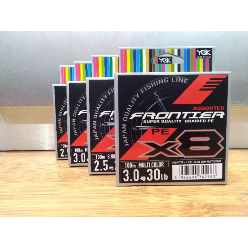 Senar pancing PE YGK frontier X8