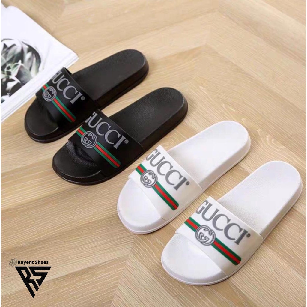 SALE Sandal Wanita dan Pria GUcCi mewah /Sandal Flip flop/ Sandal laki laki/ Sendal Pria ADIDAS/ sen