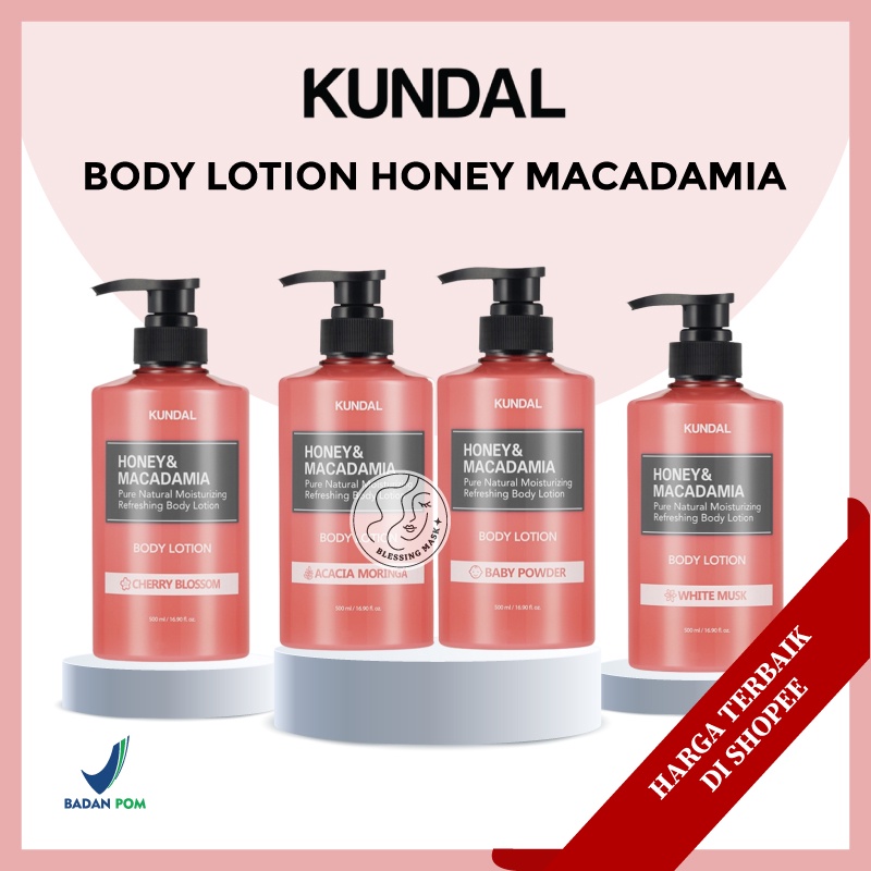 Jual KUNDAL Moisture Body lotion 500mL All Variant (Made in Korea