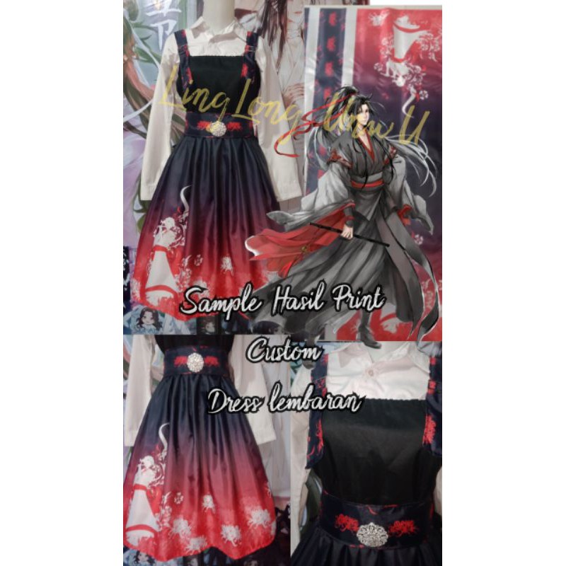 Wei Wuxian Dress/Modaozushi Lolita Costume/Wei Ying