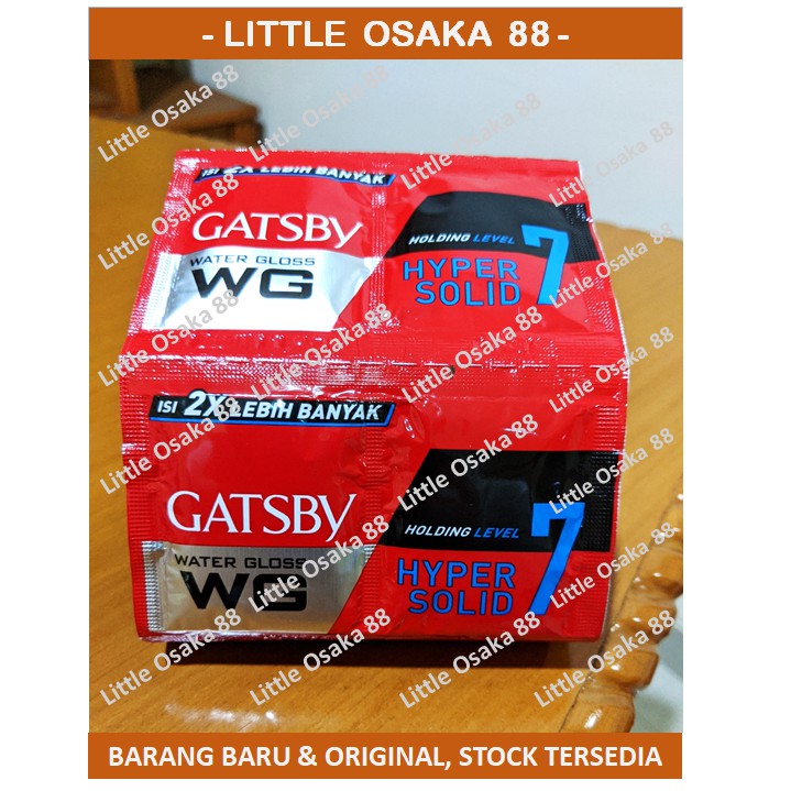 Gatsby WG Sachet isi 48