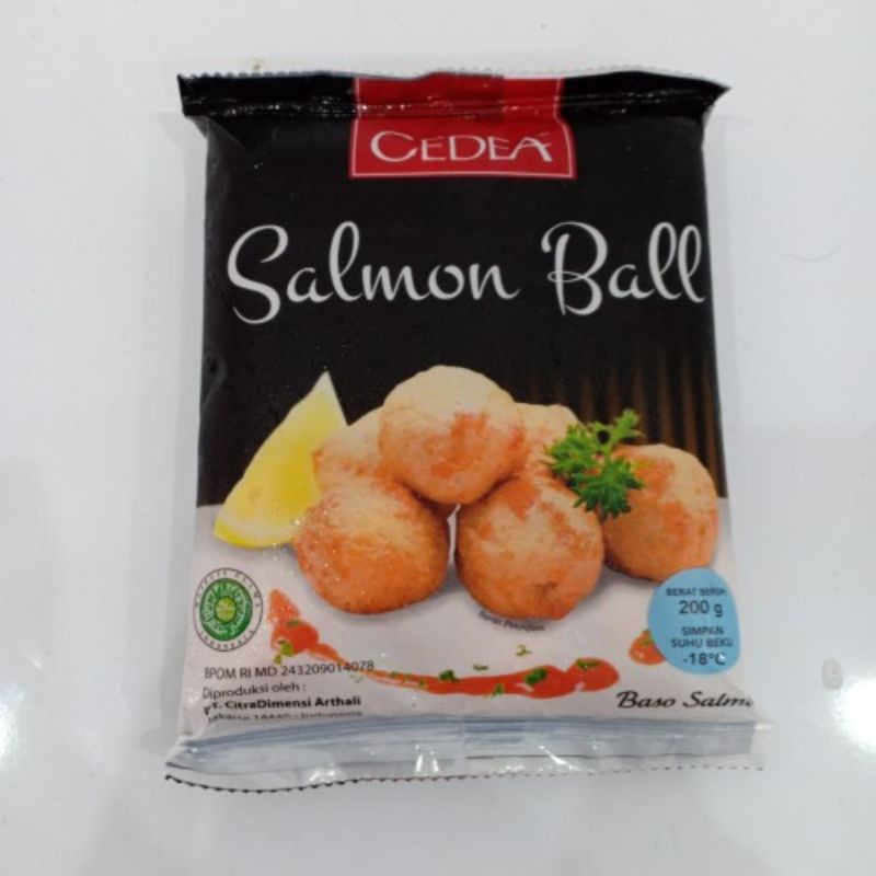 

cedea salmon ball