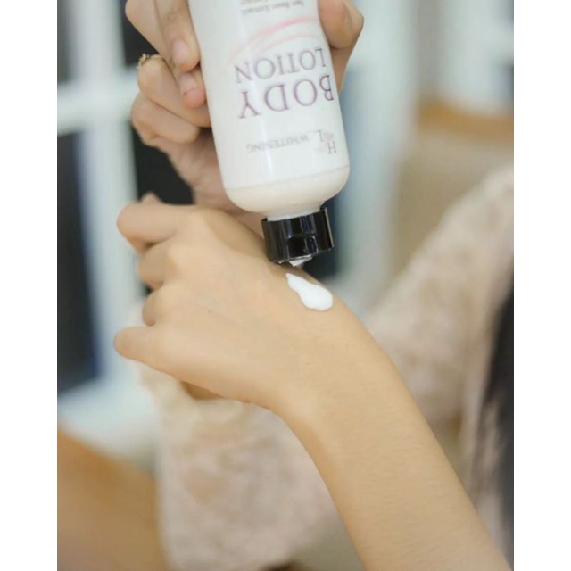 HL whitening BODYLOTION saja