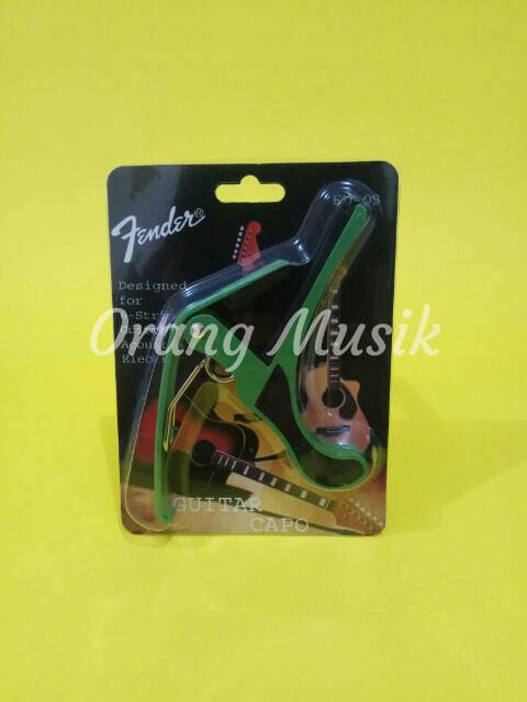 Capo Gitar Akustik dan Klasik - Cappo Gitar String dan Nylon