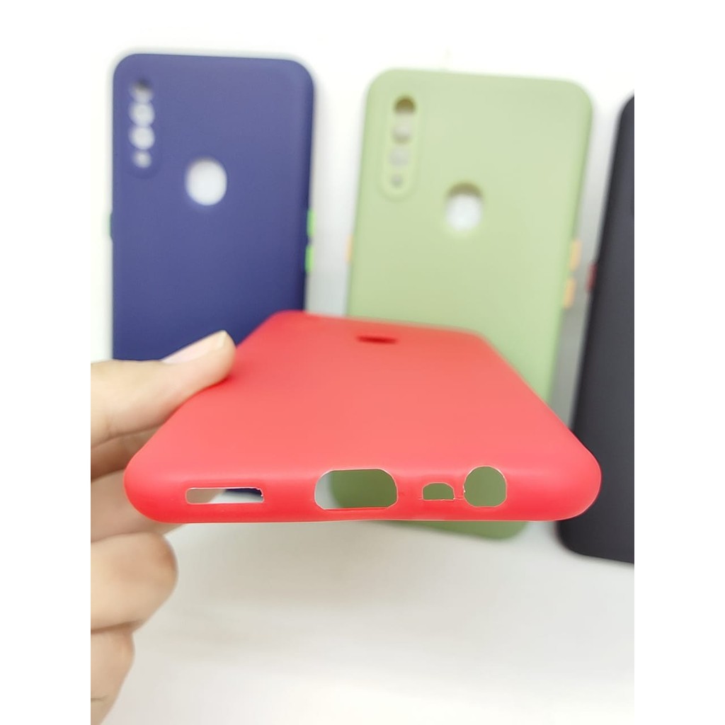 SMPC TPU Oppo A31 2020 6.5 inchi SoftCase Macaron Protection Camera inch SoftCase Macaron Protection