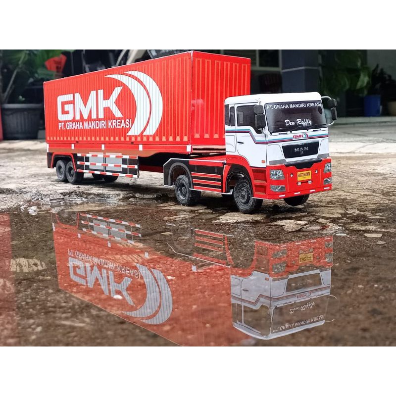 PROMO MINIATUR TRUK KONTAINER