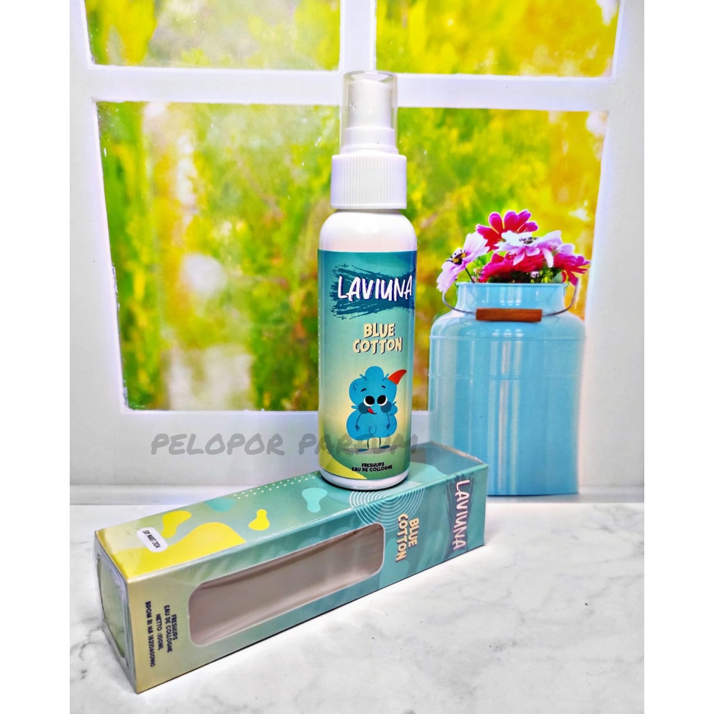 PARFUM FRESHUPS BLUJE CATTON FRESH LAVIUNA 100ML BPOM PARFUM BAJU ANTI BAKTERIAl PARFUM ANAK