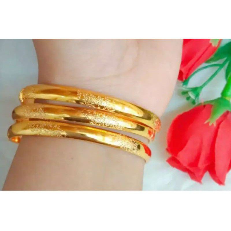 GELANG XUPING DUBAI LAPIS EMAS 24K ANTI KARAT