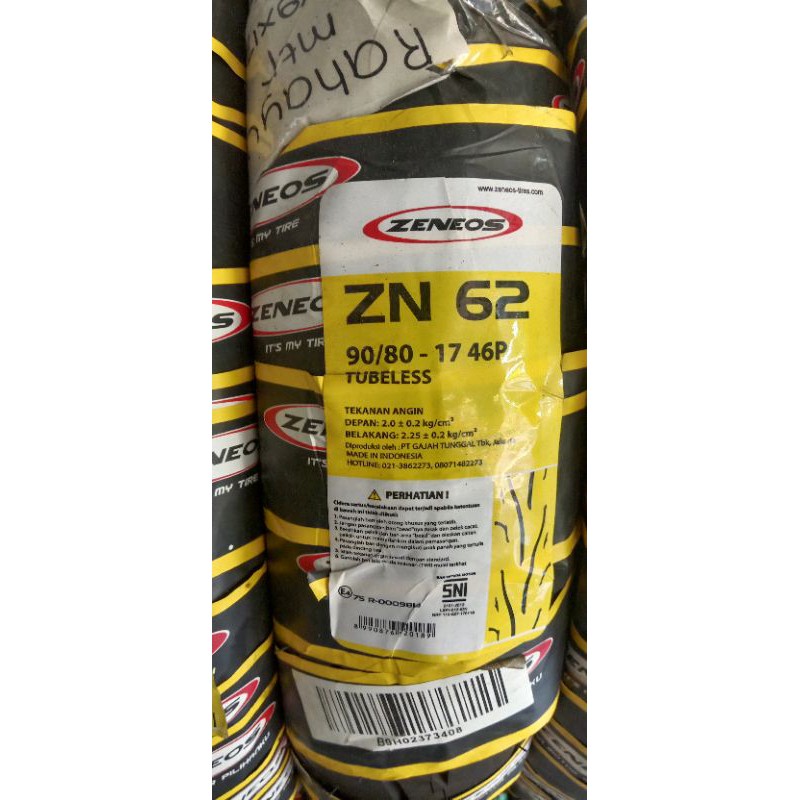 ban luar Zeneos Zn 62 90/80-17