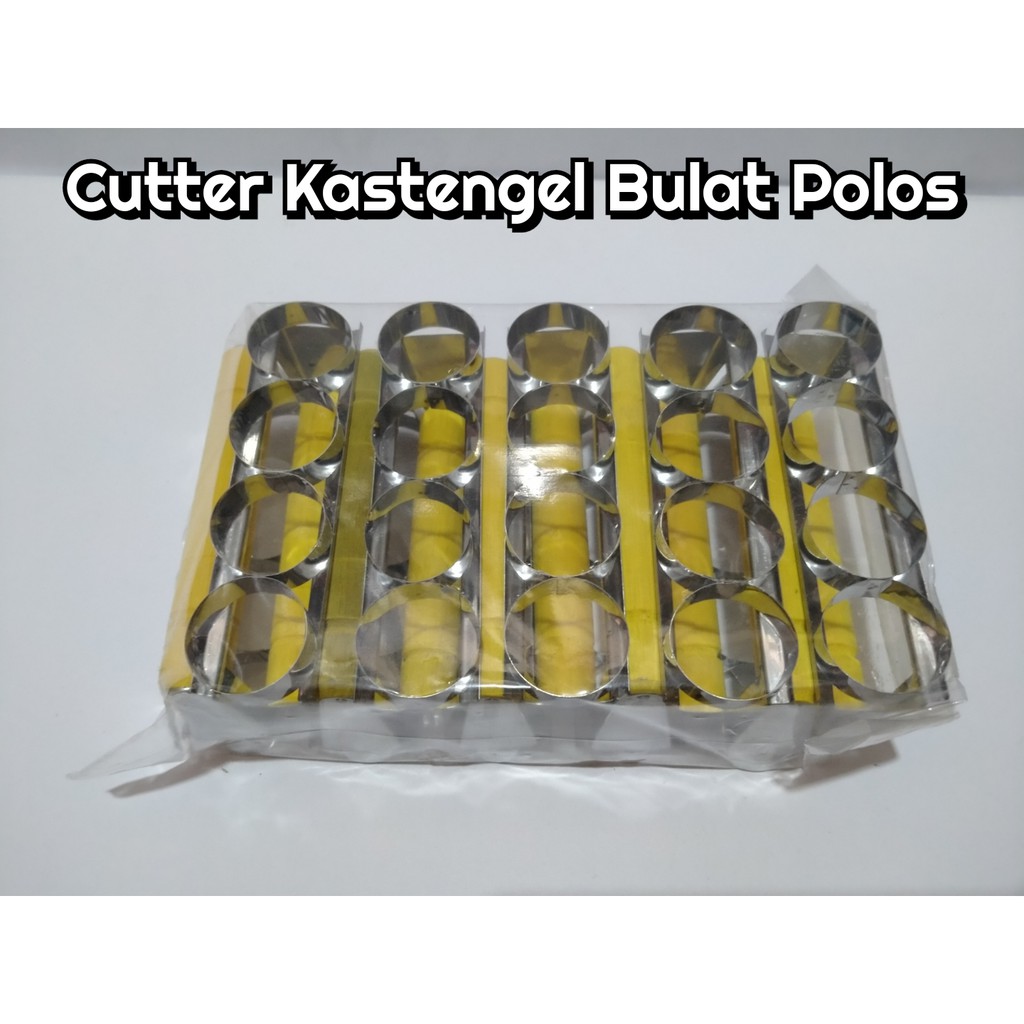 CUTTER KASTENGEL BANGKET KACANG KUE GAGANG KAYU MURAH CETAKAN KUE SALJU KUE KACANG KUE KEJU 1PACK ISI 10pc