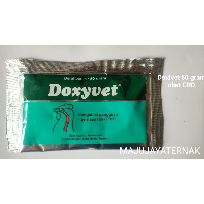 Doxyvet 50 Doxivet 50 gram obat CRD ayam unggas