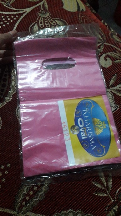 Kantong Kresek Polos Kecil 15x23 Cm Merk Kharisma/ Kantong Plastik Olshop / Kantong Kresek