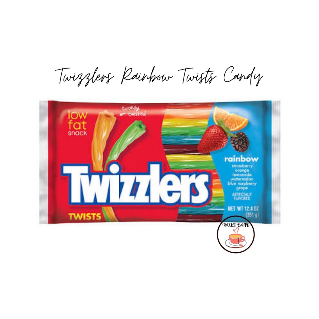 

PERMEN - TWIZZLERS RAINBOW TWISTS CANDY