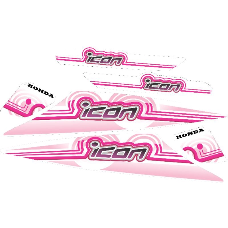 STRIPING TRANSPARAN BEAT KARBU ICON CUTE THAILAND