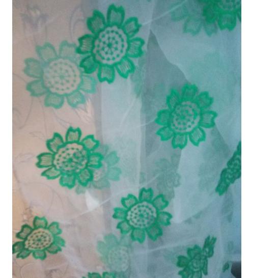 Big Sale.. Bahan Organza bordir