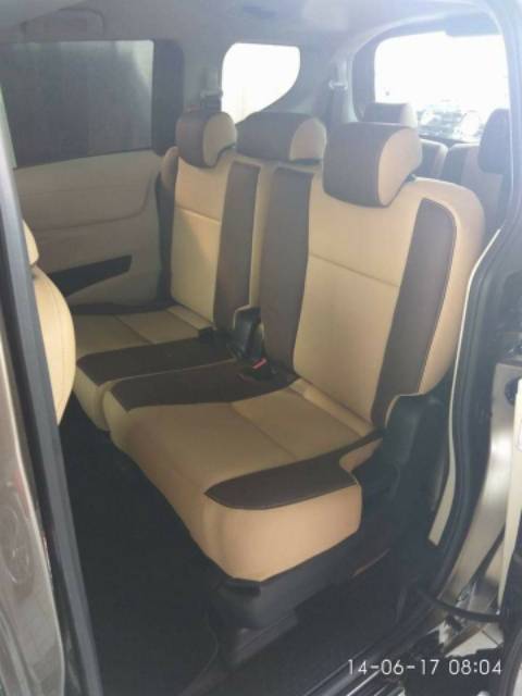 Sarung jok mobil HONDA BRIO bahan MB-TECH CAMARO-1