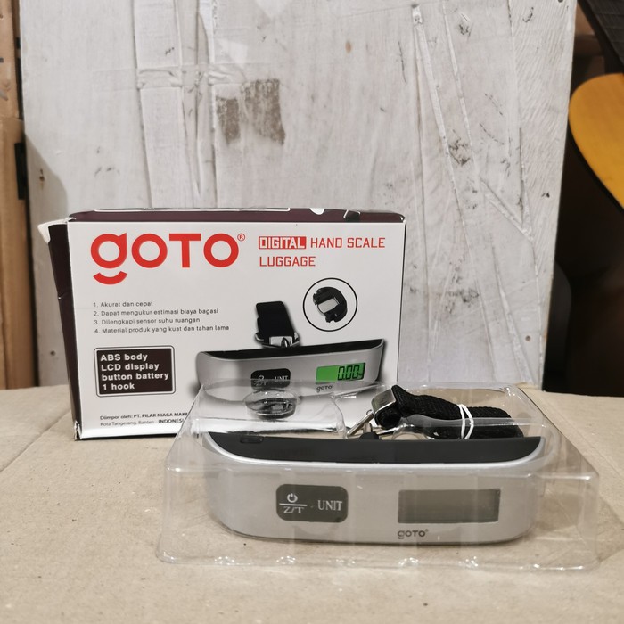 GOTO DIGITAL HAND SCALE LUGGAGE / TIMBANGAN GANTUNG BARANG TOPER MURAH