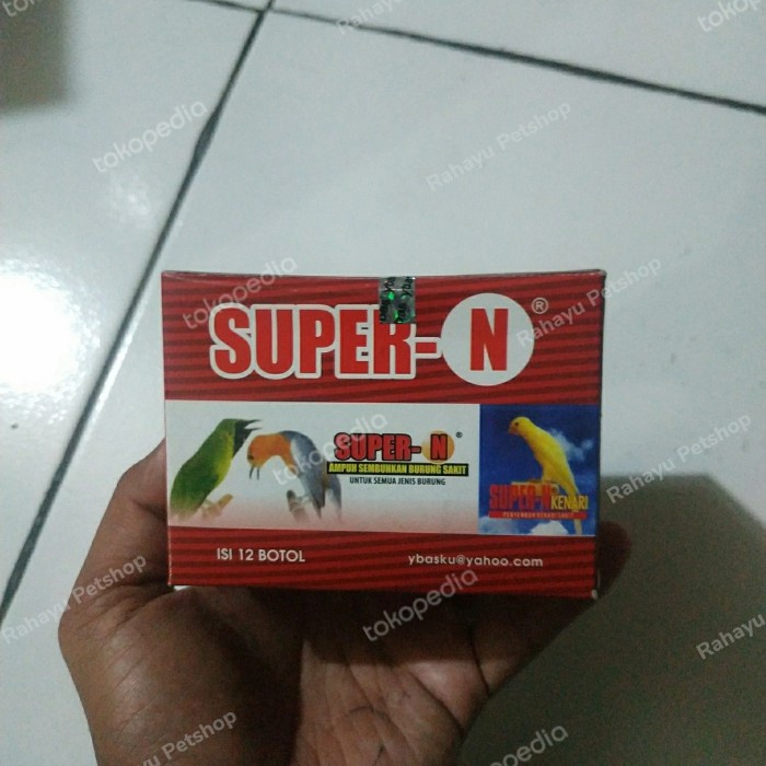Vitamin Burung - Vitamin Burung Sakit Super N