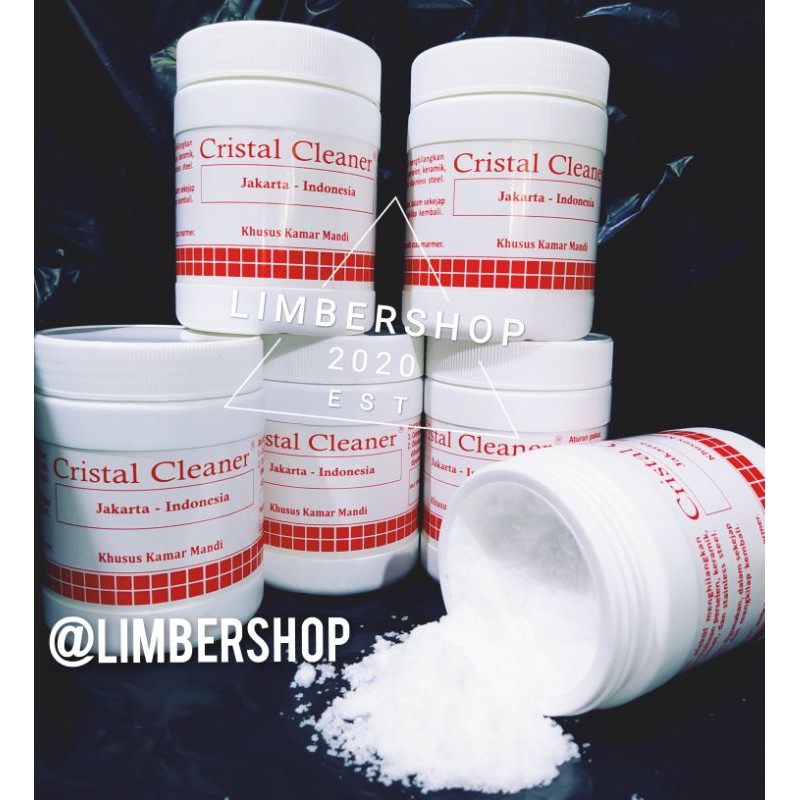 CRISTAL CLEANER pembersih kerak keramik kamar mandi / wc toilet / porselen ampuh