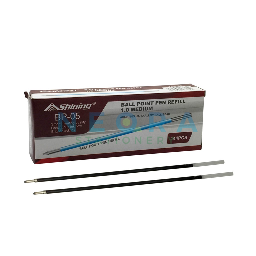 

Shining Ball Point Pen Refill BP - 05 (@ 12 Piece Pen Refill)