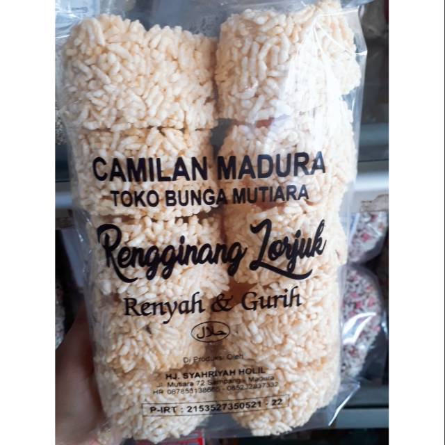 

Rengginang Lorjuk // Rengginang Siap makan // Rengginang Lorjuk Madura