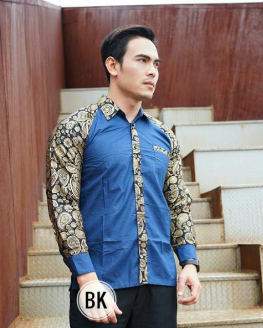 Kemeja Batik Prada Model Kekinian