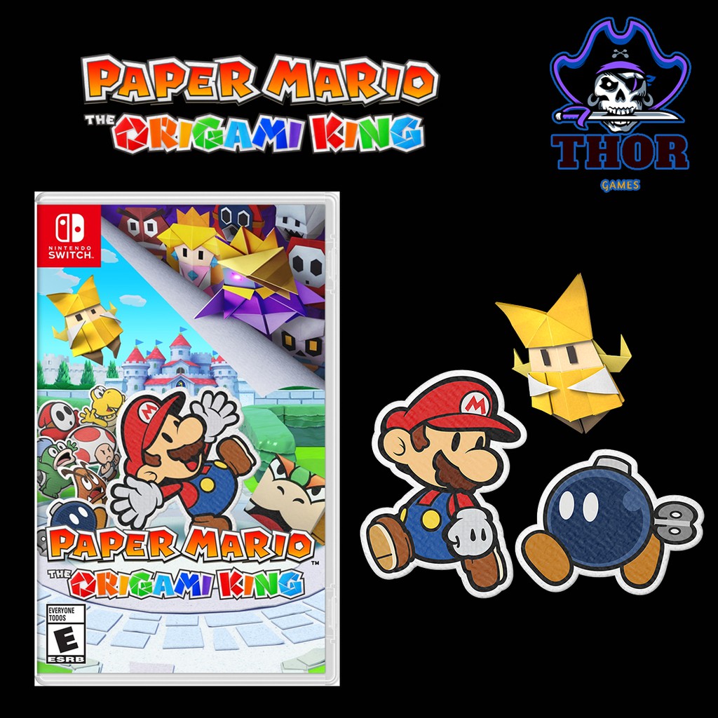 Jual Nintendo Switch Paper Mario: The Origami King (Region US) Original