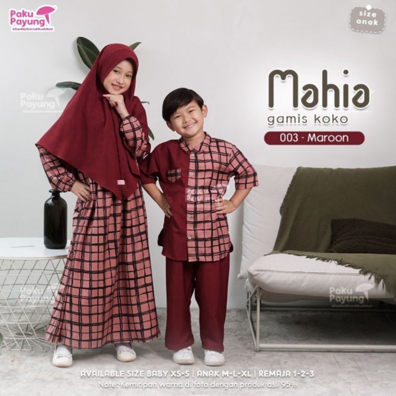Ready, NEW! MAHIA SERIES By PAKU PAYUNG CLUB | MARET 2022 / SET COUPLE ANAK STYLISH