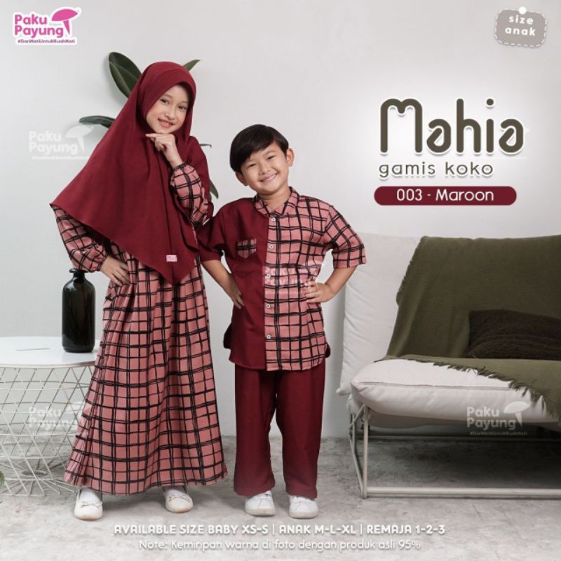 Ready, NEW! MAHIA SERIES By PAKU PAYUNG CLUB | MARET 2022 / SET COUPLE ANAK STYLISH