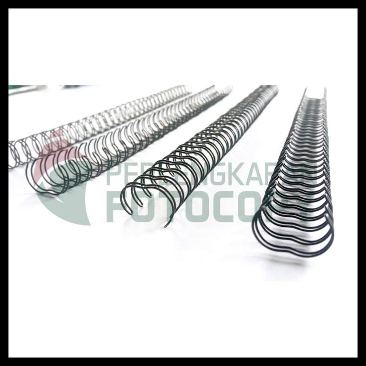 

BEST SELLER !!! SPIRAL KAWAT/ RING KAWAT, WIRE 3:1 A4 - 7/16 HITAM & PUTIH TERMURAH TERLARIS