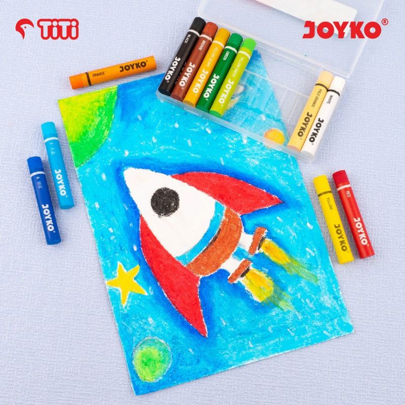 Crayon Minyak Oil Pastel Joyko