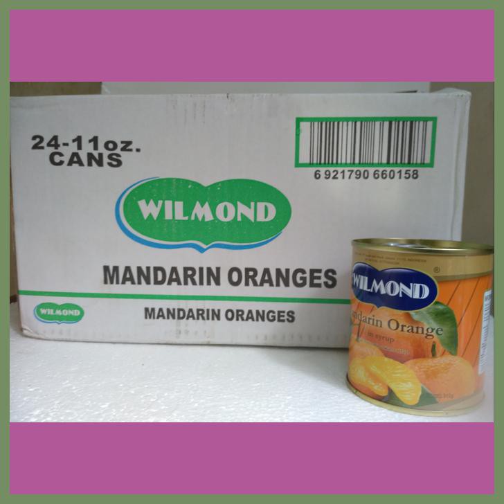 

MANDARIN ORANGE ( JERUK KALENG ) 312G X 24 (GROSIR) WILMOND BRAND