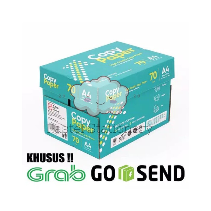 

Kertas HVS F4 70gr Copy Paper 1 Dus