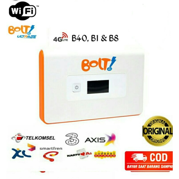 Modem Mifi Wifi Bolt Orion murah Unlock 4g All Operator