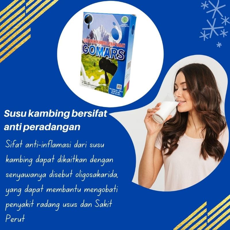 

Susu Kambing Etawa Gomars Vanila