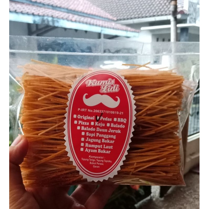 

mie lidi l mi lidi pedas l mie lidi kumis l kemasan tabung l kemasan 250gr