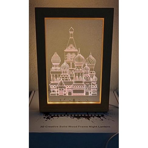 LAMPU HIAS MEJA /LAMPU HIAS FRAME  /LAMPU LED USB/ LAMPU BELAJAR ANAK SUPER KREATIF &amp; LUCU