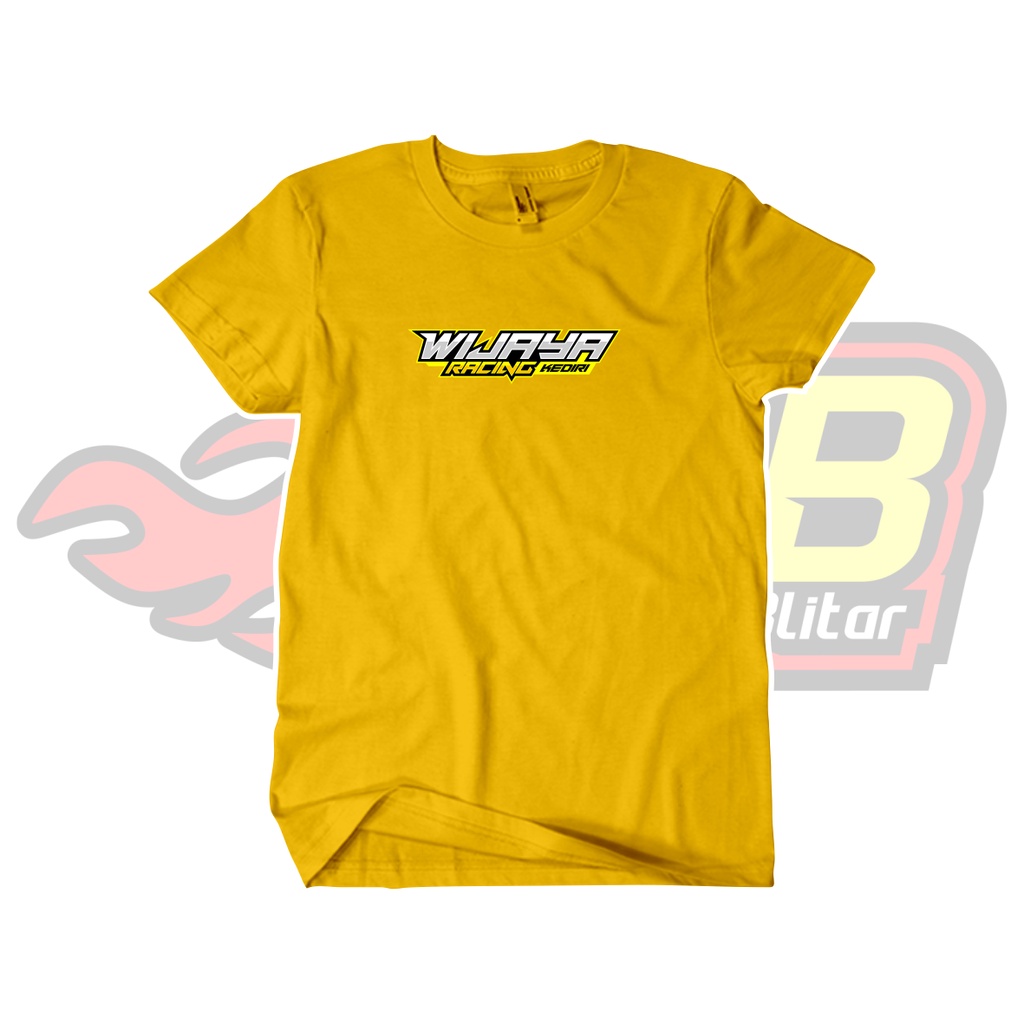 Kaos Wijaya Racing Kediri Katun Distro Pria