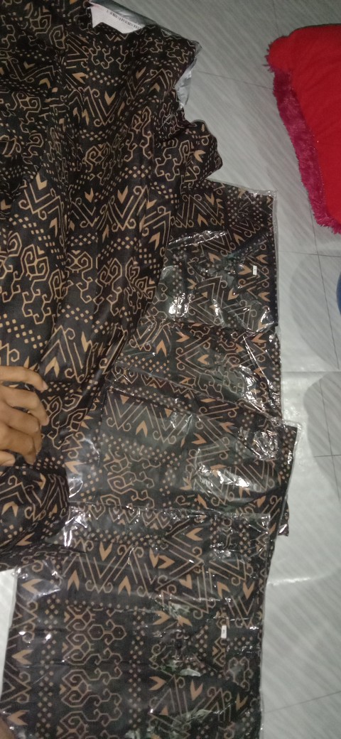 Baju Batik Pria Gus Azmi Syubbanul Muslimin Batik Katun Halus Hadroh Azzahir Santri Muslim, Moderen