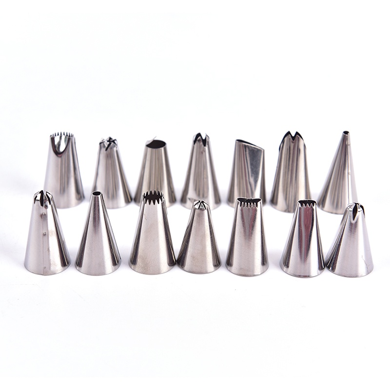 20 Pcs / Set Nozzles Tas Icing Piping Untuk Dekorasi Kue