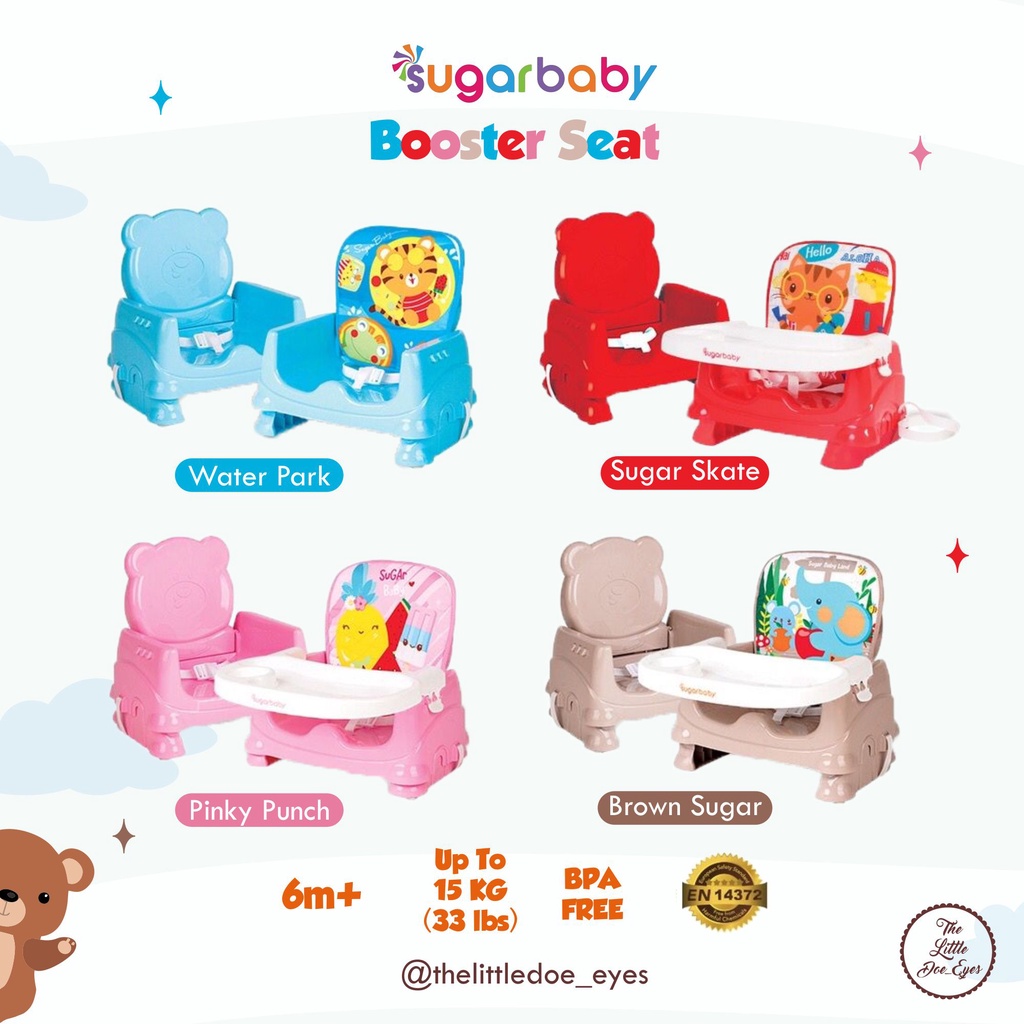 Sugarbaby Booster Seat - Seat on Me (Kursi Makan Bayi)