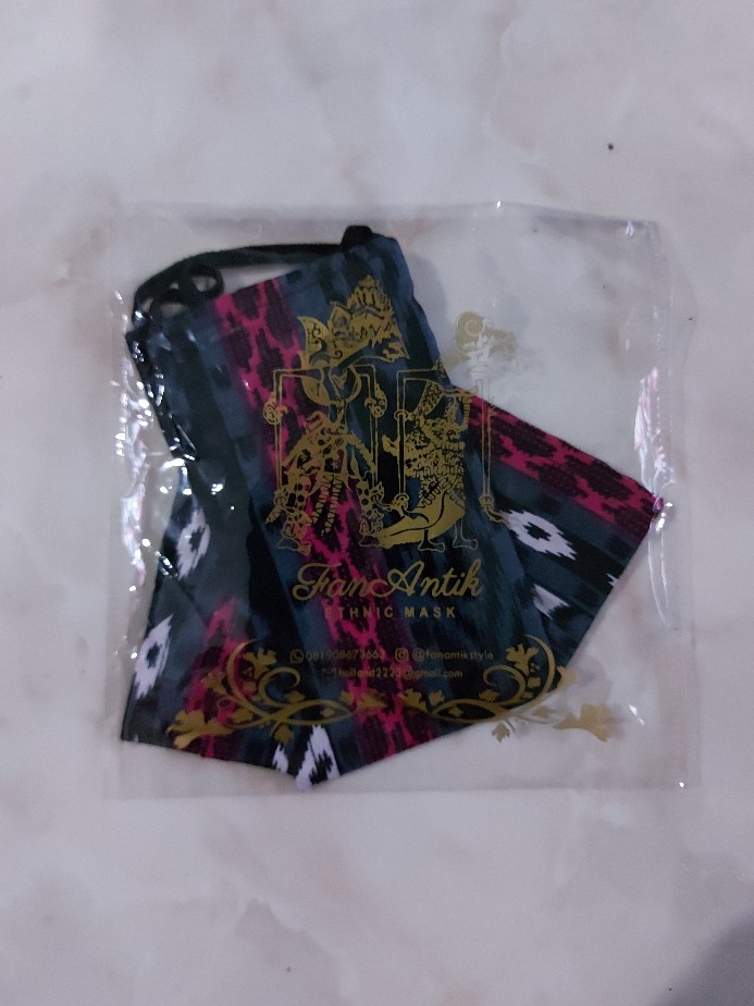 Masker Kain Evo Batik Cap Evfntk04