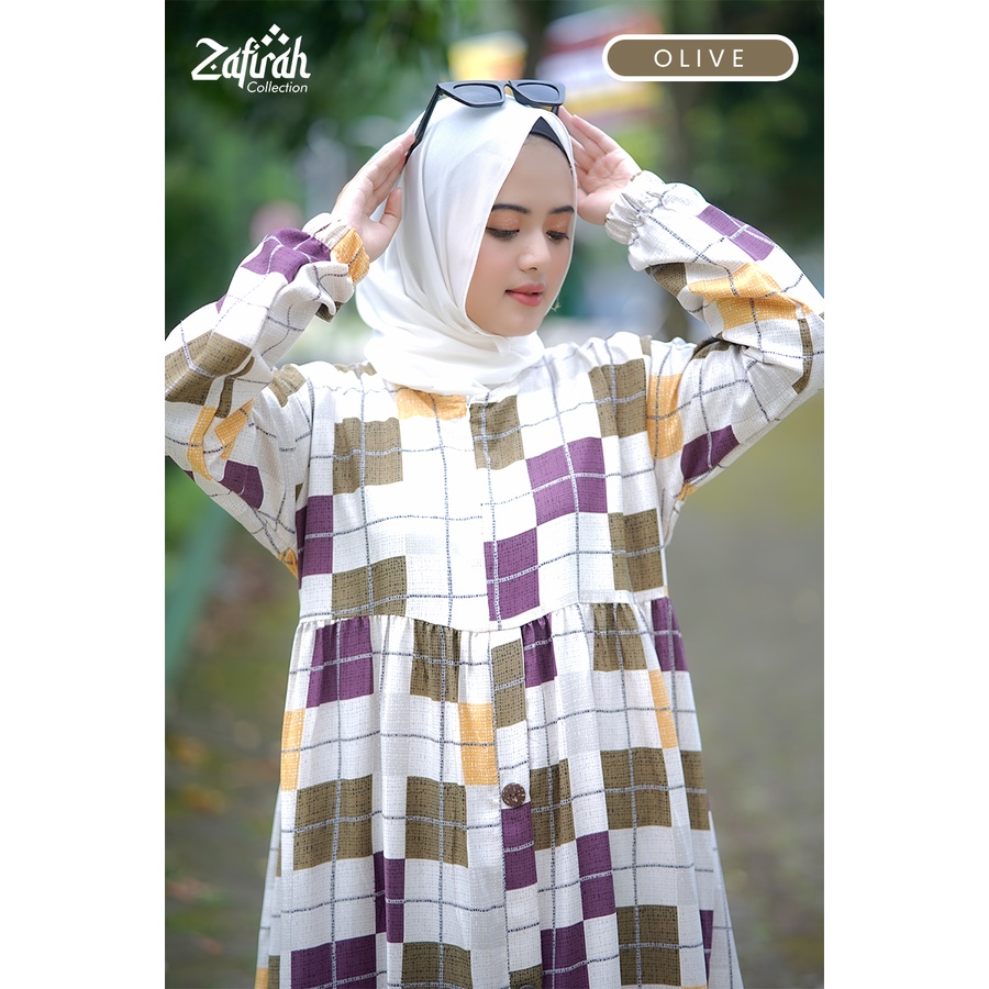 Gamis Terbaru Zafirah Collection / Homedress Syakila Ori Zafirah Collection / Gamis Muslim Terbaru / Dress Muslim / Gamis Lebaran 2022