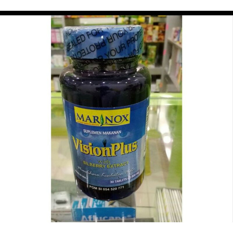 Marinox Vision Plus With Bilberry Extract